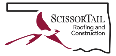 logo for Scissortail Roofing & Construction